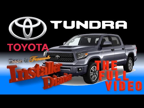 Toyota Tundra full car stereo install