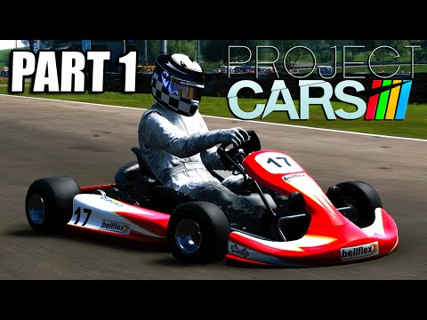 Project Cars - Part 1 - IT'S FINALLY HERE!!! 125cc Shifter Kart Championship
