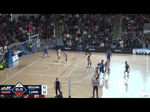 RODRIGUEZ WINS IN THE LAST SECOND | Virtus Roma vs. Pielle Livorno | Serie B Nazionale 25/26 | No...