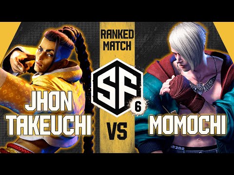 SF6 ⚡ JOHN TAKEUCHI vs MOMOCHI - Ranked Match - スト6