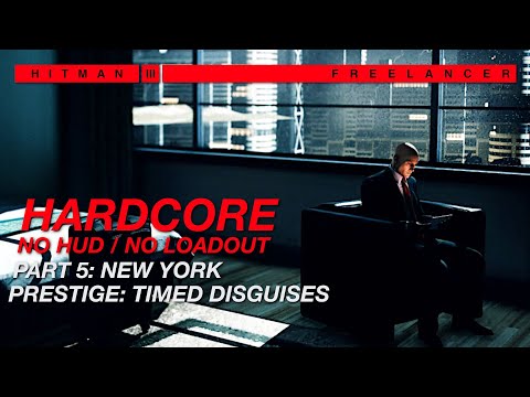 There's no time for being stealthy, but... | Freelancer Hardcore: New York | HITMAN 3