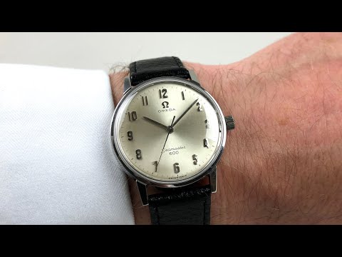 Omega Seamaster 600 Ref. 135.011 steel vintage wristwatch, circa 1966