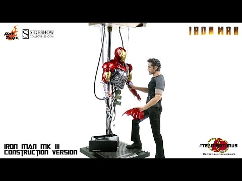 Video Review of the Hot Toys Iron Man Mark III Construction Version