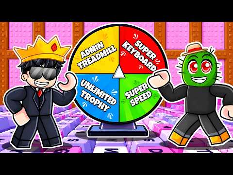 I Did 1V1 Using SPIN THE WHEEL in SPEED KEYBOARD ESCAPE ROBLOX!