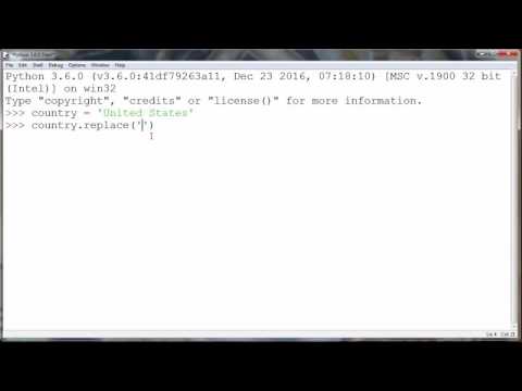 How to Replace a Substring of a String in Python programming language
