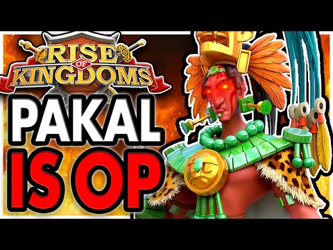 WARNING: Pakal Is ACTUALLY OP?! Best Rally Commander in Rise of Kingdoms?