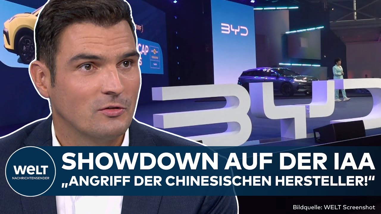 IAA: Showdown in München! China geht zum Angriff über! Deutsche Marken schwächeln