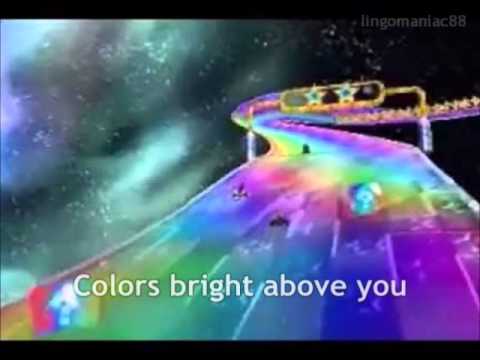 Mario Kart 7 Rainbow Road Lyrics Video