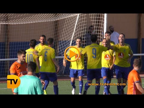 El CD Dénia suma tres puntos frente al Atzeneta (1- 0)  Vídeo