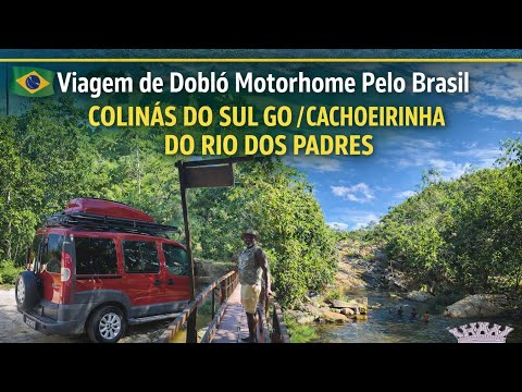 Colinas do Sul  - Cachoeirinha do Rio dos Padres ,  Dobló Motorhome  3° Video
