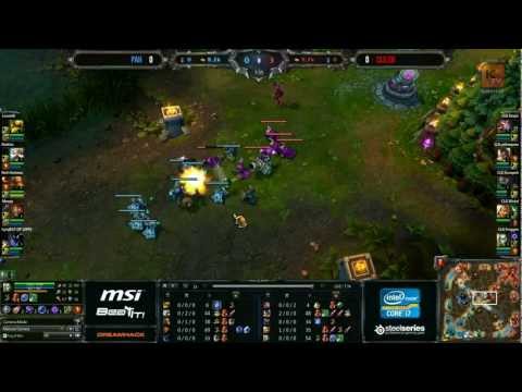 [LOL] PAH vs  CLG.EU - DreamHack Summer 2012