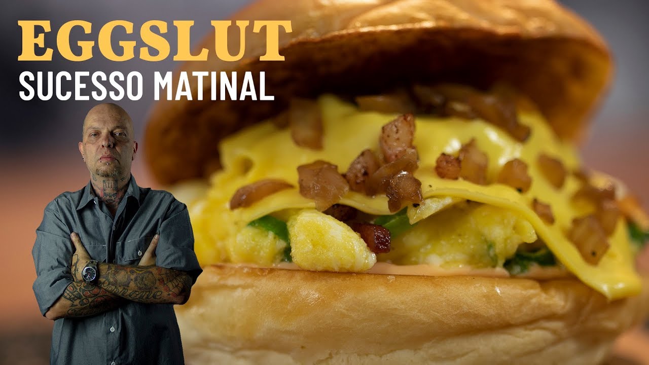 A NOVA Febre Americana 🇺🇸 Eggslut - Sanduba Insano