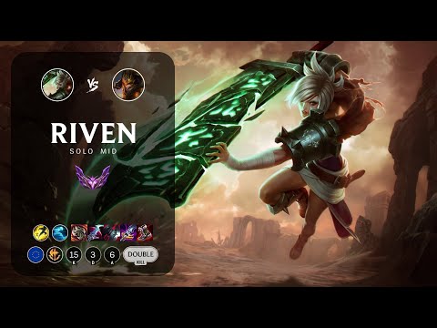 Riven Mid vs Jarvan IV - EUW Master Patch 13.3