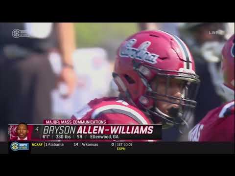 2018 USC vs Missouri - Bryson Allen-Williams TFL and Sack