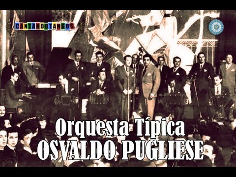 OSVALDO PUGLIESE - MIGUEL MONTERO - ANTIGUO RELOJ DE COBRE - TANGO - 1955