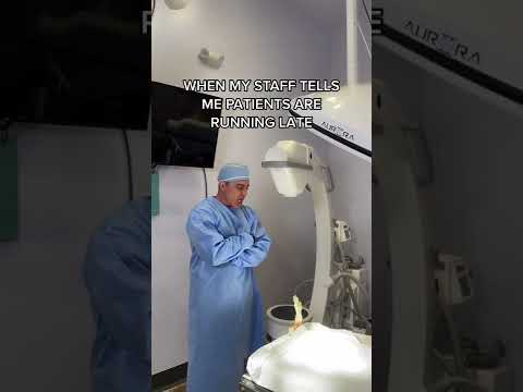 What do you mean patients are running late