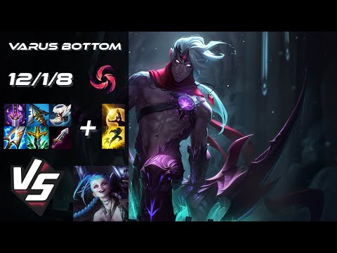 BOTTOM Varus vs Jinx - EU Grandmaster Patch 14.24
