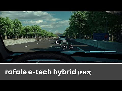 heads-up display - Rafale full hybrid E-Tech - Renault