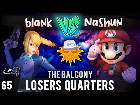 PM @ the Balcony 65 - Losers Quarters ft. Nashun (Mario) VS blank (Zero Suit Samus)