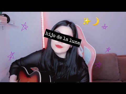 Hijo de la Luna cover guitarra🌙​ - Mecano 🎤​ acordes