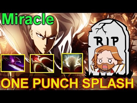 Dota 2 Miracle Sven: One Punch Splash @ 919GPM RIP Omni