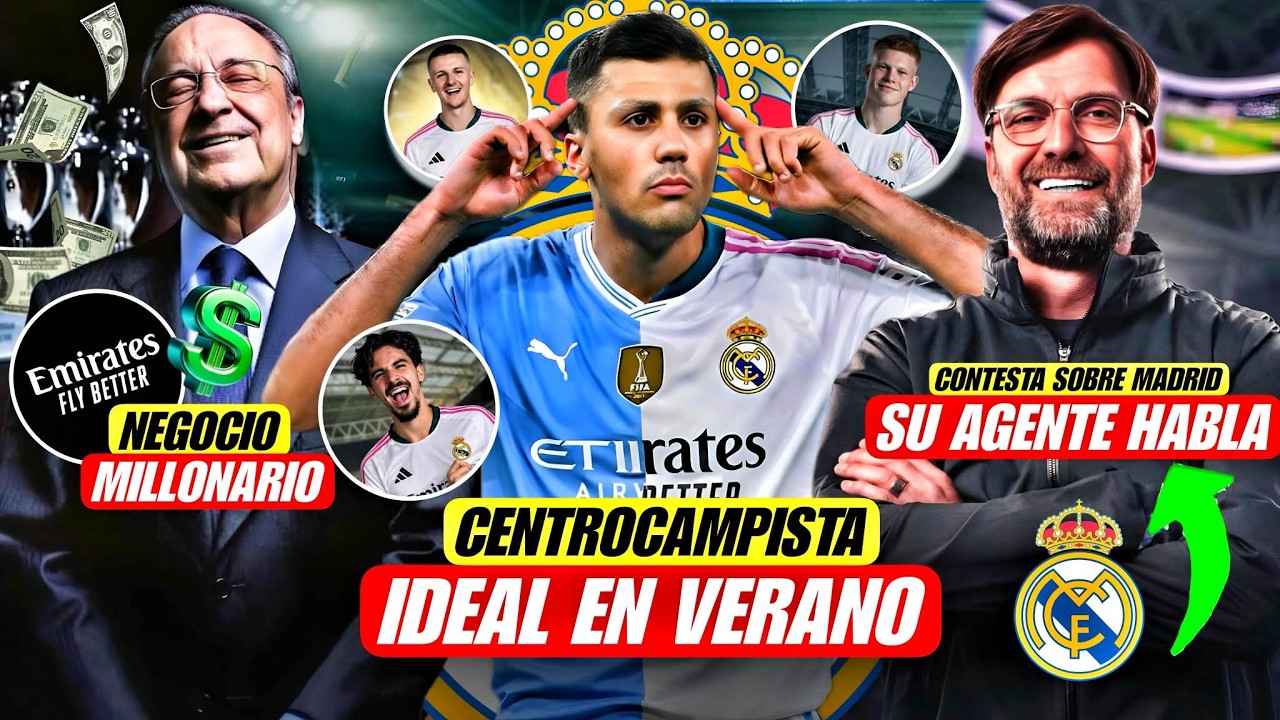 💣 ¡KLOPP CONTESTA A SU FICHAJE! | ¡EL CENTROCAMPISTA IDEAL PARA EL REAL MADRID! | NEGOCIO MILLONARIO