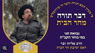 נבואת חגי • במי בוחר הקב״ה? | הרב אליהו ובר מהר הבית (ישיבת הר הבית) - התמונה מוצגת ישירות מתוך אתר האינטרנט יוטיוב. זכויות היוצרים בתמונה שייכות ליוצרה. קישור קרדיט למקור התוכן נמצא בתוך דף הסרטון