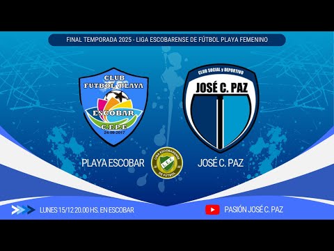 Playa Escobar vs José C. Paz // PASIÓN JOSÉ C. PAZ