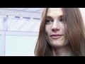 Caroline Brasch Nielsen - Model Talk at Fashion Week Fall/Winter 2012-13 | FashionTV