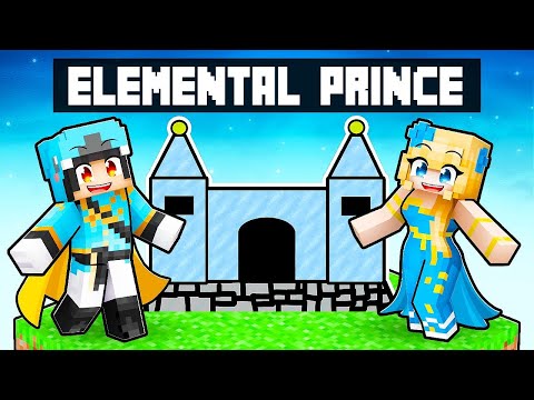 Unreal! Building EPIC Element Castle in Minecraft!
