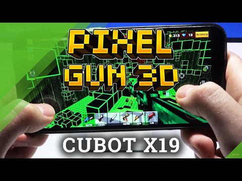 Pixel Gun 3D on Cubot X19