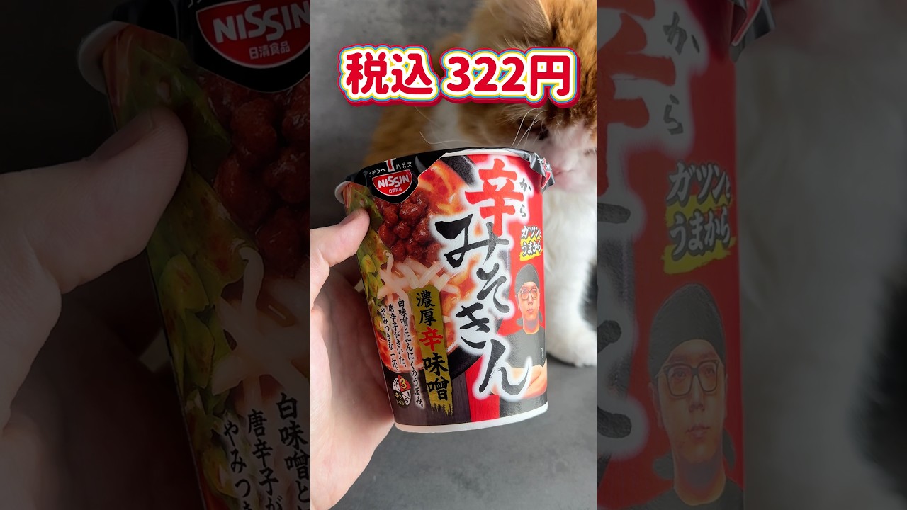 【セブン】みそきん3種食べたので正直レビューしてみた🍜 #shorts