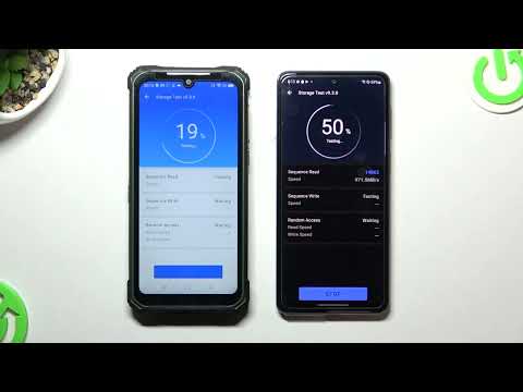 Samsung Galaxy M52 5G vs DOOGEE S86 Pro - AnTuTu STORAGE Benchmark | Read & Write Test
