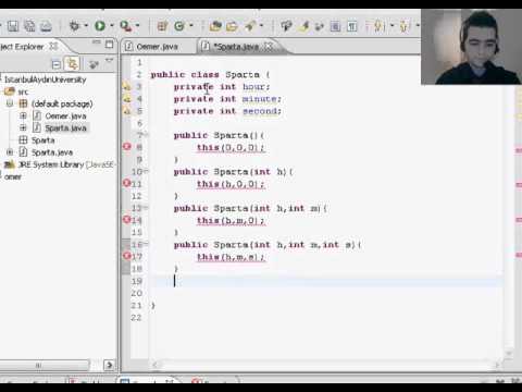 39 Java Programming Tutorial Multiple Constructors Omer Gezer Wmv