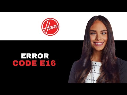 Hoover Washing Machine Error Code E16 2025