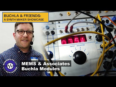 BAF 2024: MEMS And Associates - Buchla Modules