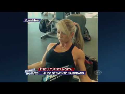 Fisiculturista foi asfixiada antes de cair de um prédio