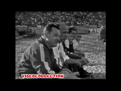 EURO-1968. Qualifiers. Quarter-finals. Yugoslavia - France - 5:1. Full match.