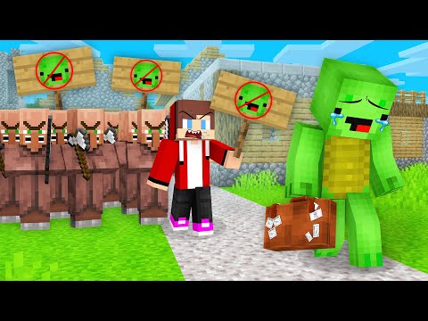 Villagers Kick Out Mikey! Shocking Minecraft Drama!