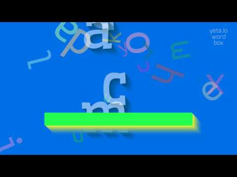 How to say "cacm"! (High Quality Voices)