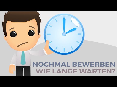 Nach einer Absage nochmal bewerben - aber wie lange warten?