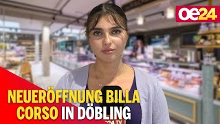 Neueröffnung Billa Corso in Döbling