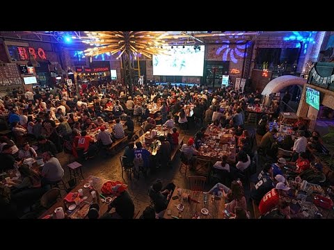 Video Thumbnail: Fans with fireworks celebrate Super Bowl in Seattle streets