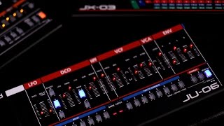 Video thumbnail for Roland Boutique JU-06 Synth Module by Kraft Music
