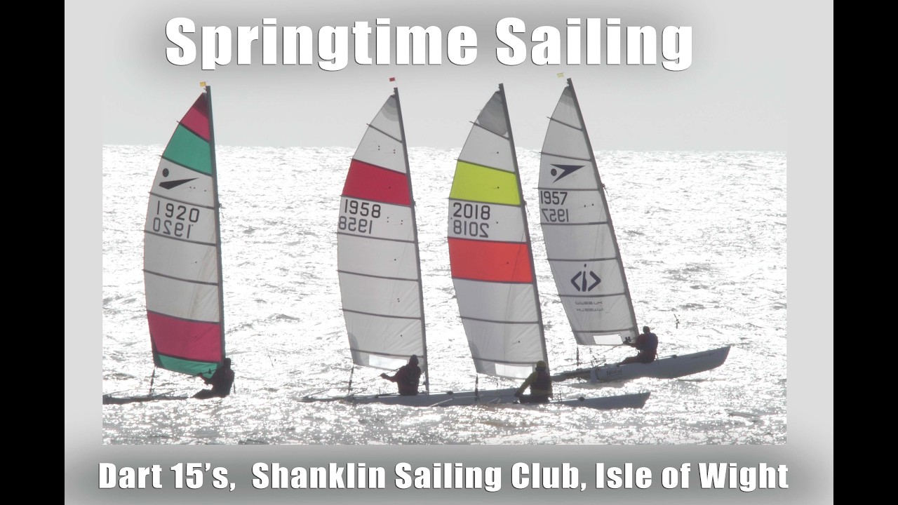 Springtime sailing at Shanklin Sailing Club