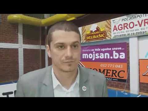 BhbasketTV  - Goran Šehovac poslije pobjede u Kaknju