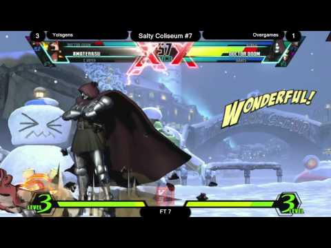 UMVC3 - Versus Dojo - Salty Coliseum #7 - Yolsgens VS Overgames