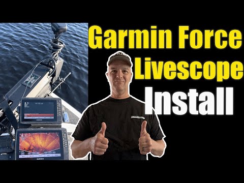 Garmin Force and Livescope Install - Check out these TIPS!!