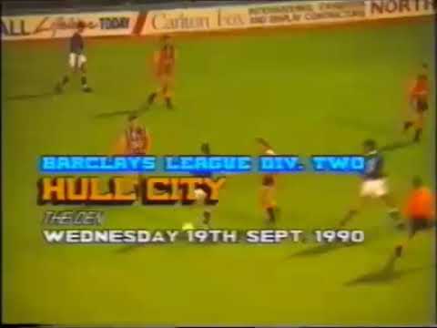 Millwall 3, Hull City 3. September 19th 1990.