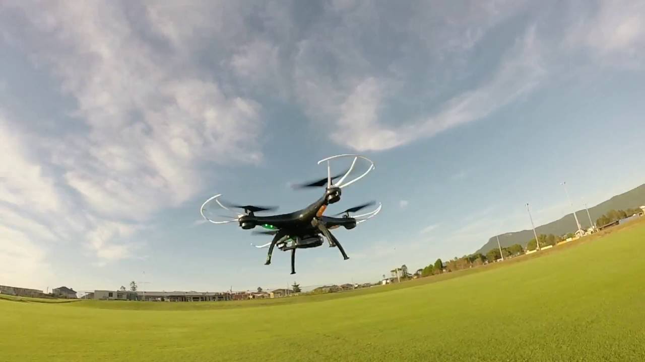 Квадрокоптер Syma X5SW с трансляцией видео, белый